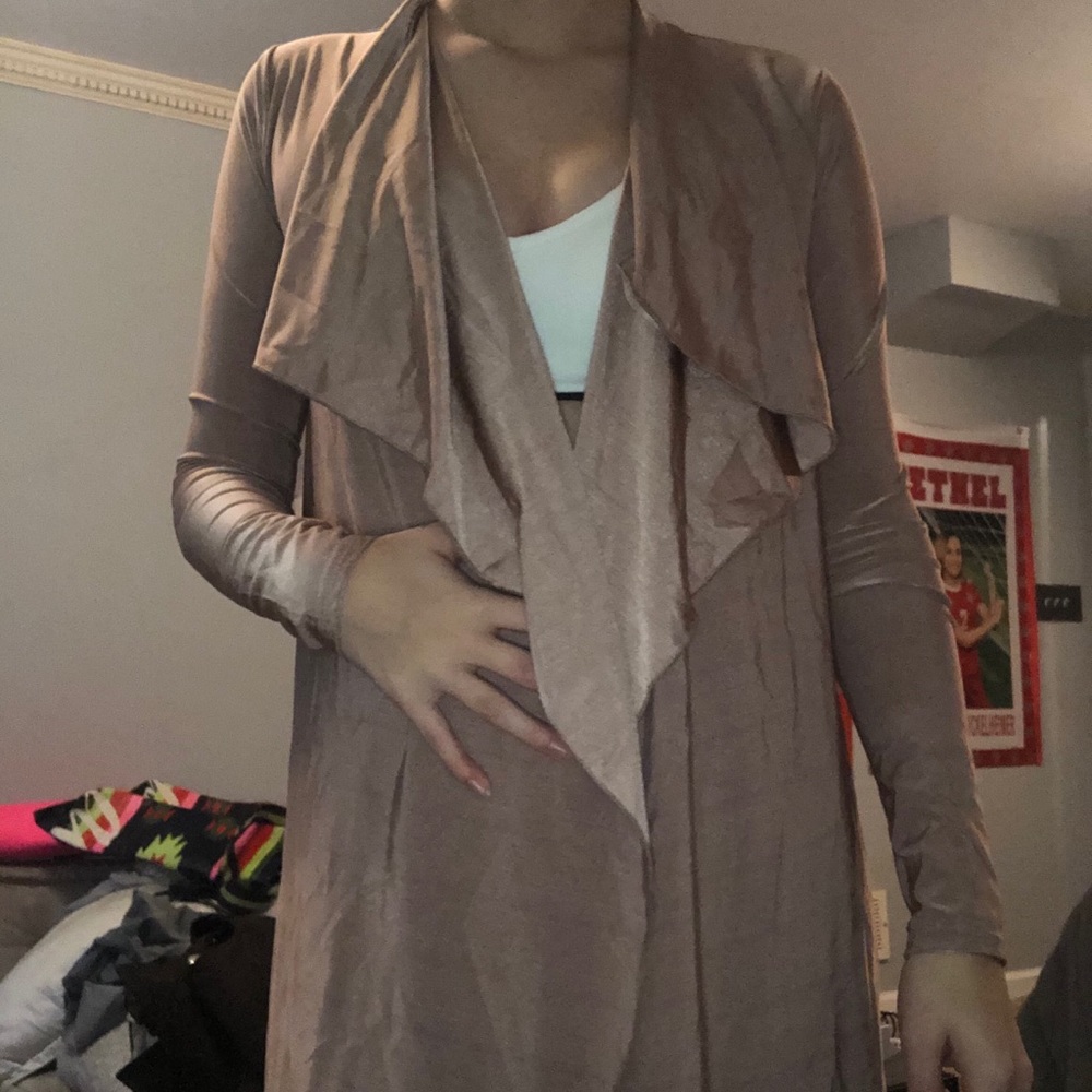 Satin cover up